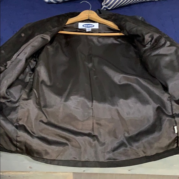 Old Navy suede leather coat - Picture 4 of 4